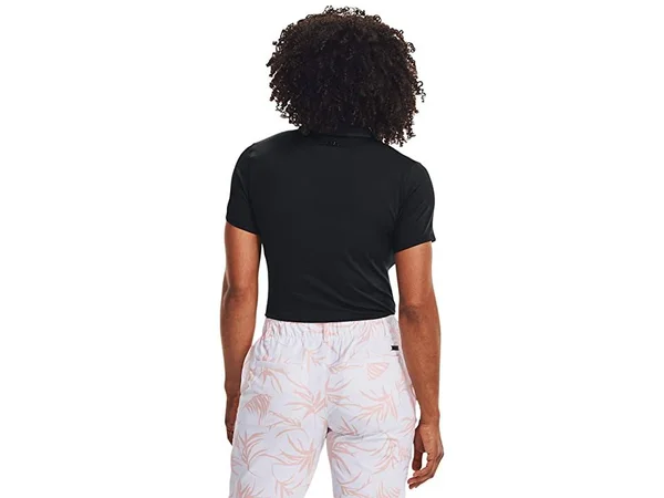 Under Armour Women's Zinger Short Sleeve Polo - Black, XL