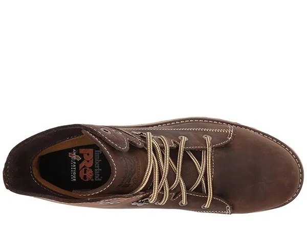 Women's Timberland Pro 6 inch Hightower Alloy Toe Work Boot - Size: 11, Brown