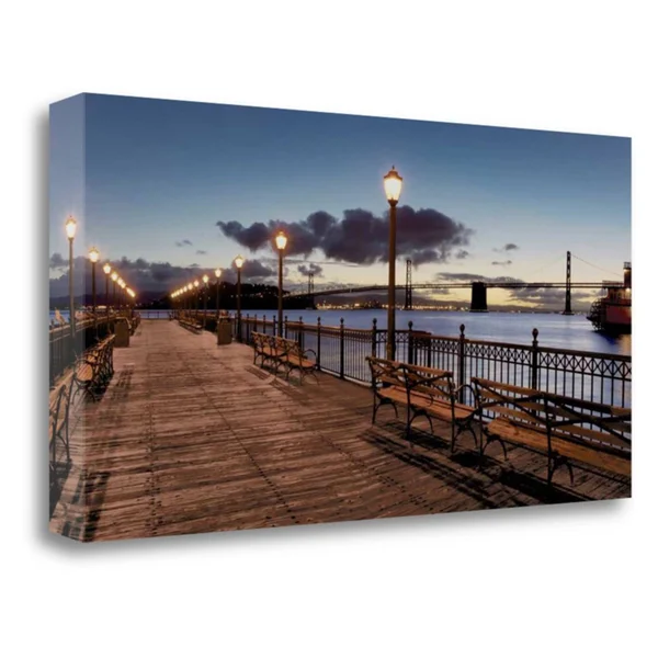 Tangletown Fine Art Broadway Pier Pano - 114 by Alan Blaustein