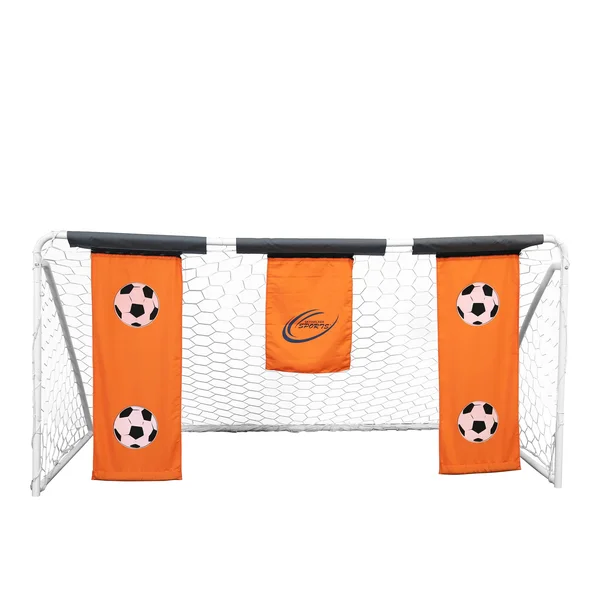 Skywalker Sports 9& x 5& Soccer Goal with Practice Banners