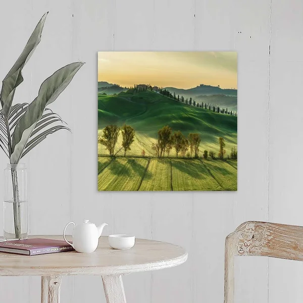 Sunny Tuscany, Canvas Wall Art, 20x20, Great Big Canvas