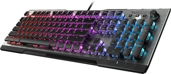 Roccat - Vulcan 120 Aimo Wired Gaming Mechanical Keyboard with Back Lighting - Black