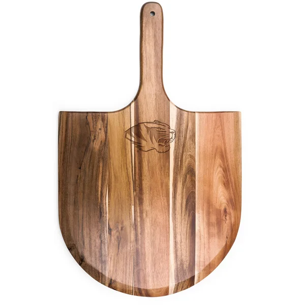 Missouri Tigers Acacia Pizza Peel, 22.3" x 13.8"