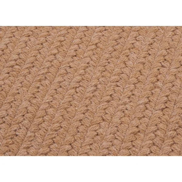 Colonial Mills Westminster Braided Rug Evergold, Size: 7 x 9 ft.
