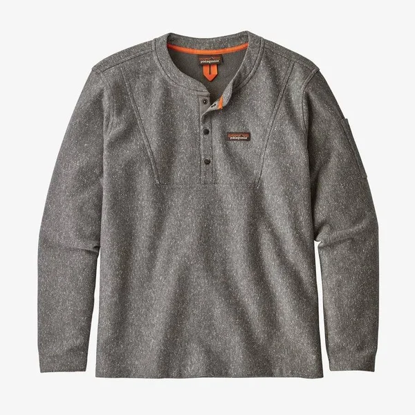Patagonia Men's Hemp Crew Sweatshirt - Grey - 53365 - XXL