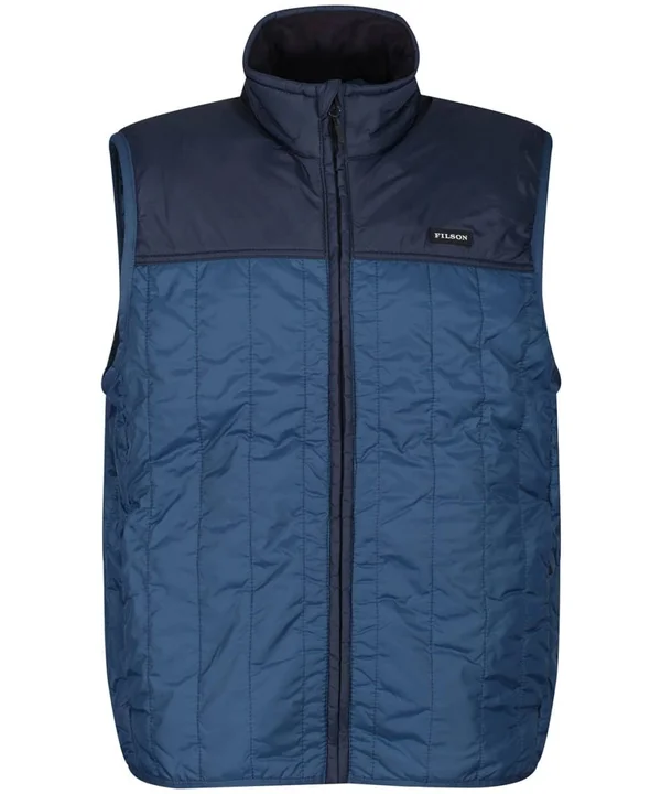 Filson Men's Ultralight Vest Blue Wing Teal M