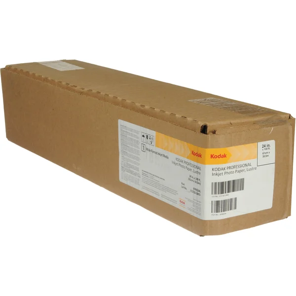 Kodak Professional Inkjet Photo Paper - Luster (24x22 x 100& Roll)