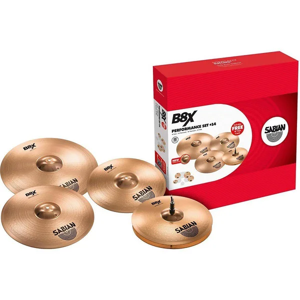 Sabian B8X Promo Performance Set with 14x22 Thin Crash