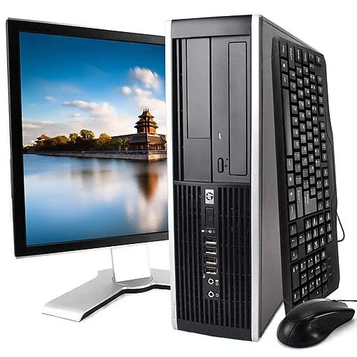 HP 8200 Refurbished Desktop Computer with 20x22 Monitor, Intel Core i5, 8GB Memory, 2TB Hdd, Windows 10 Pro