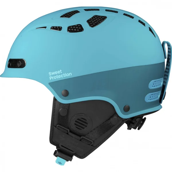 Sweet Protection Igniter II Blue, Mens/Women Ski & Snowboard Helmet, Size M-L - Color Matte Aquamarine