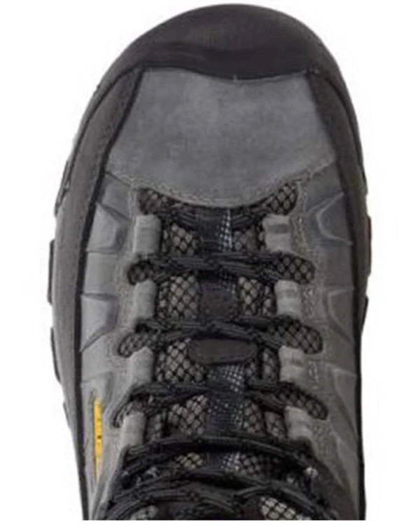 Keen Men's Targhee III Mid WP Hiking Boot Drizzle/Keen Yellow 11