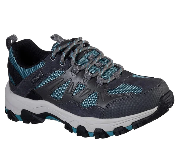 Skechers Women's Relaxed Fit Selmen West Highland Hiking Shoe, Gray/Blue