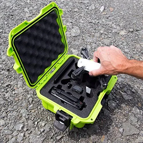 Plasticase NANUK 905 Hard quadrocopter Case for DJI Spark - Lime