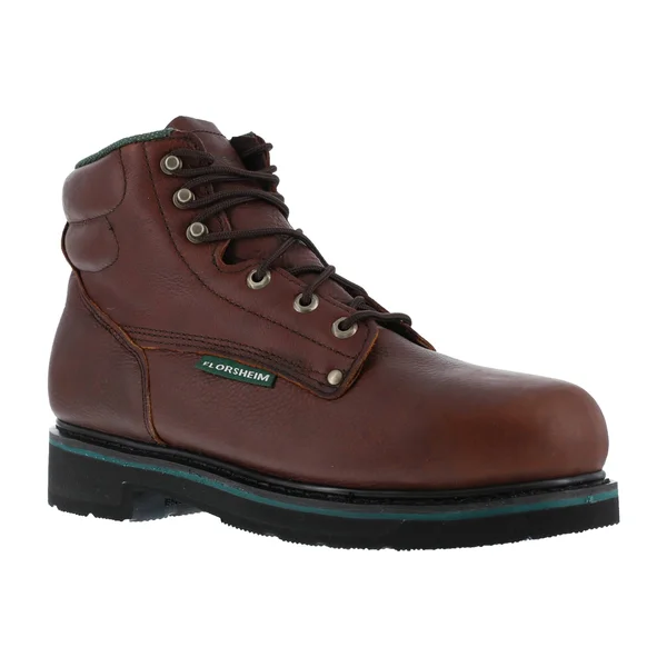 Men's Florsheim 6x22 Steel Toe Work Boot FE665 - 10.5 E