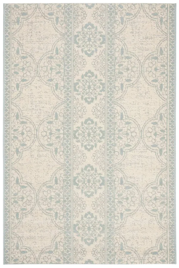 Safavieh Clearance Beach House BHS174K Indoor/Outdoor 6&7x22 x 6&7x22 Round Area Rug