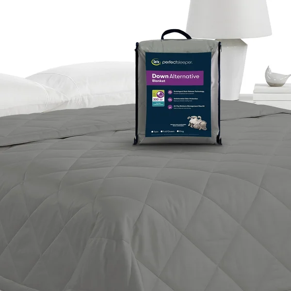 Serta Down Alternative Blanket - King - Seaglass