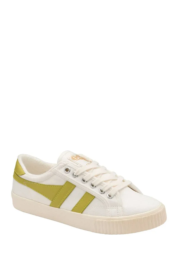 Gola Women's Tennis Mark Cox Sneakers - Off White/Citron