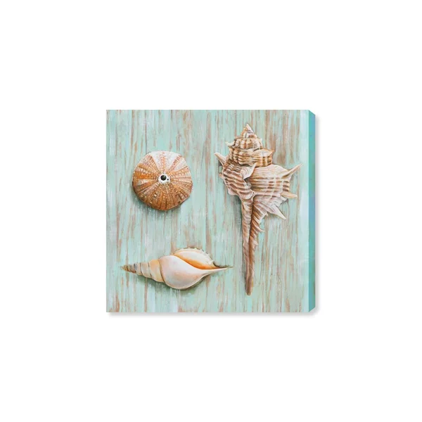Oliver Gal Sai Maritimas Treasures II Canvas Art
