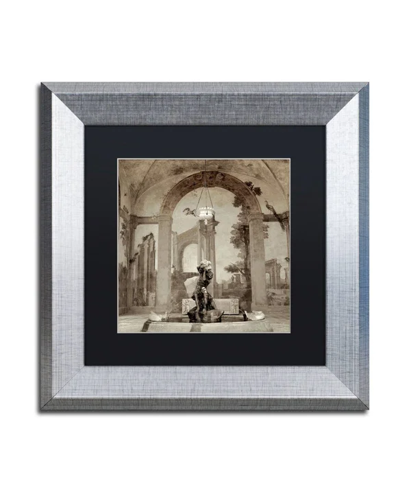 Trademark Art Alan Blaustein 'Lombardy Giardini I' Contemporary Framed Art