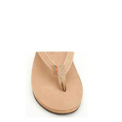 Rainbow Sandals Women's Double Layer Narrow Strap Expresso