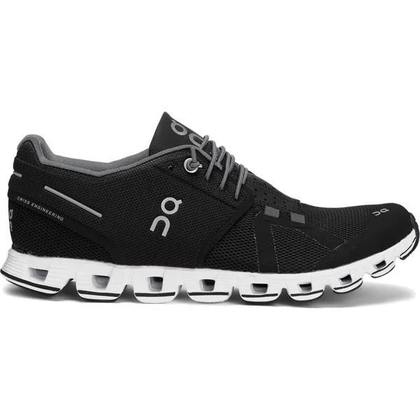 on Running Women's Cloud - 8.5, Black/White