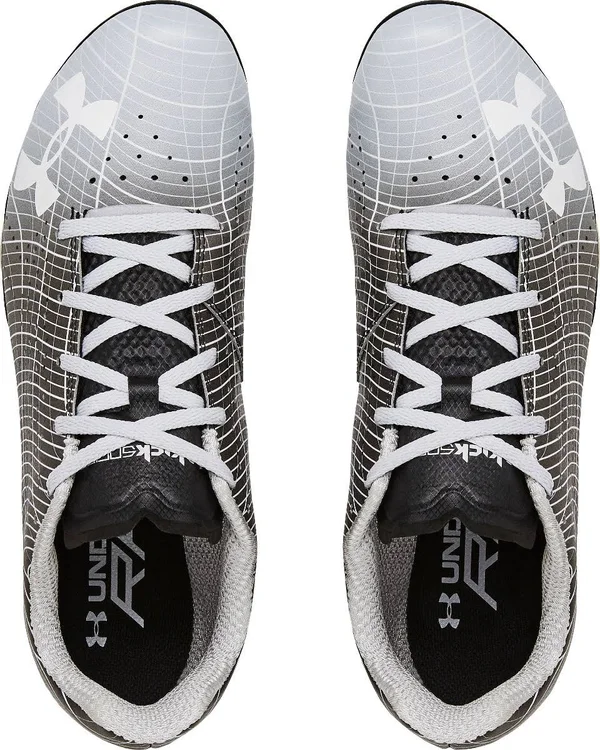 Under Armour Kick Sprint 3 Running Spikes - Grey/Black - 5.5