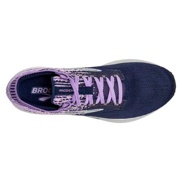 Brooks Ricochet - Womens Running Shoes - Purple/Lilac/Navy - Size 6.5