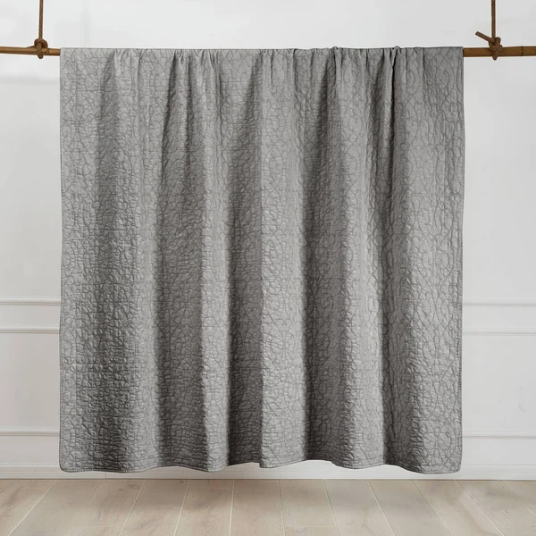 Homthreads Beckett Bedspread Set, King - Gray