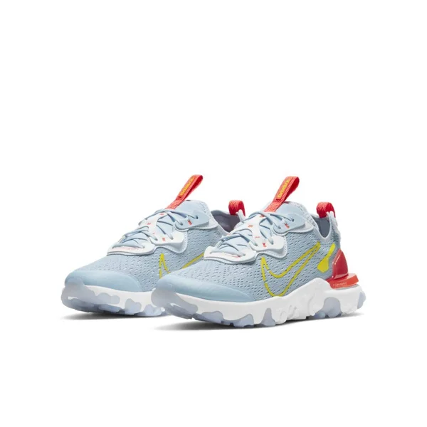 Nike React Vision Big Kids& Shoes in Blue, Size: 6.5y, CD6888-404