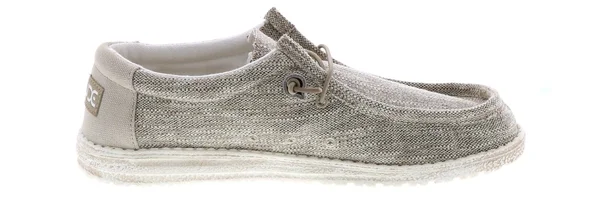 Hey Dude Wally Woven (Beige) Men's Shoes