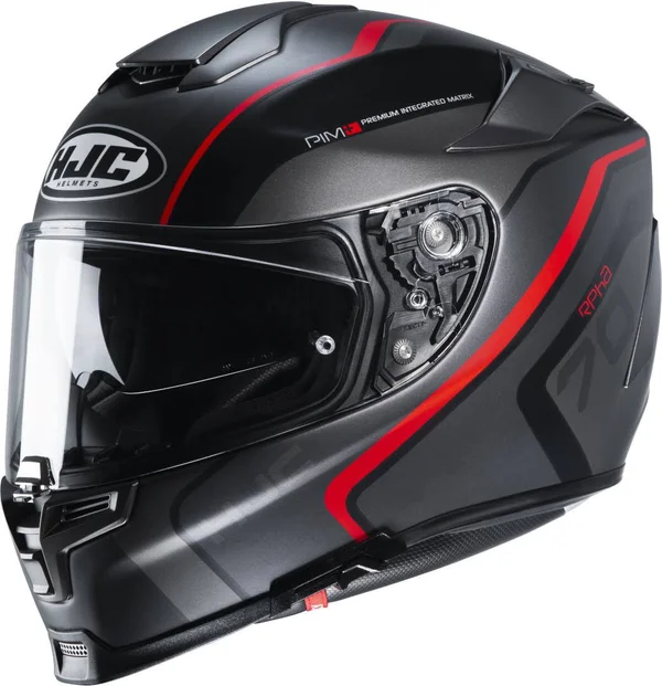 HJC RPHA 70 Kroon Helmet, black-red, Size 2XL