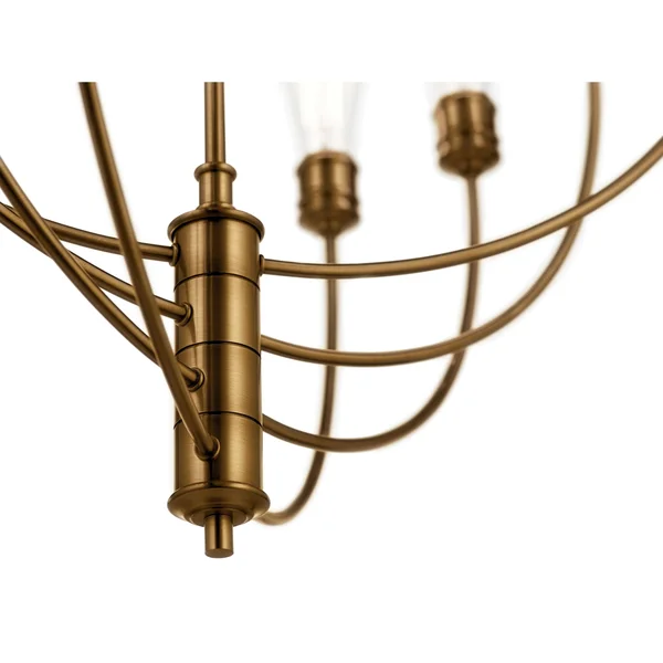 Kichler Lighting Hatton 8-Light Chandelier Satin Bronze 52255SB