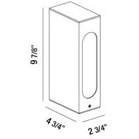 Eurofase 31913-027 Bollard 1x7W LED Graphite Grey