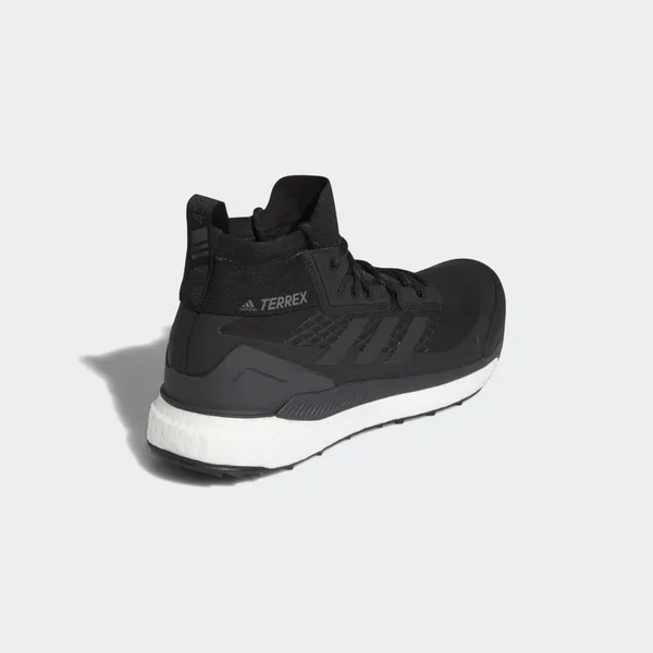 Adidas Terrex Free Hiker GTX - Men's Black/Grey/Three/Active Orange - 10.5
