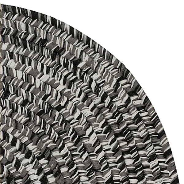 Porch & den Rockspring Braided Polypropylene Indoor/ Outdoor Rug - 6x9 - Blue Gray