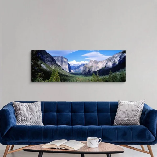 Yosemite National Park CA - Canvas Wall Art, 60x20, Great Big Canvas