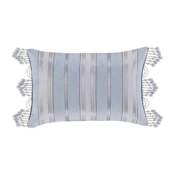J.Queen New York Iceland Boudoir Decorative Throw Pillow Powder Blue
