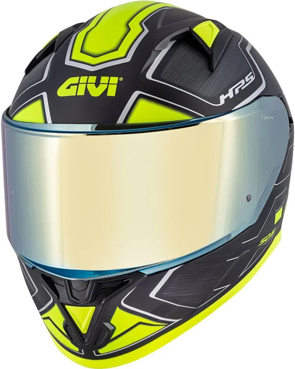 Givi 50.6 Sport Deep Limited Edition Helmet, black-yellow, Size 2XL