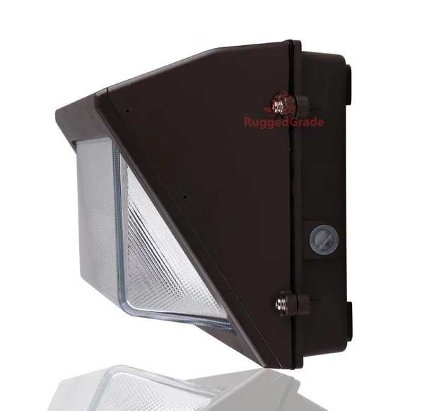 80 Watt LED Wall Pack Light - 11 - 600 Lumens - 3000K Warm Whitee - High Efficiency 140 Lumen to Watt- DLC Premium Listed - Dorado