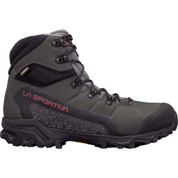 La Sportiva Men's Nucleo High II GTX - Carbon/Chili - 43.5