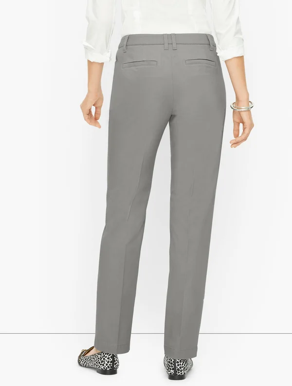 Petite - The Perfect Chinos Pants - Curvy Fit - Indigo - 6 Talbots