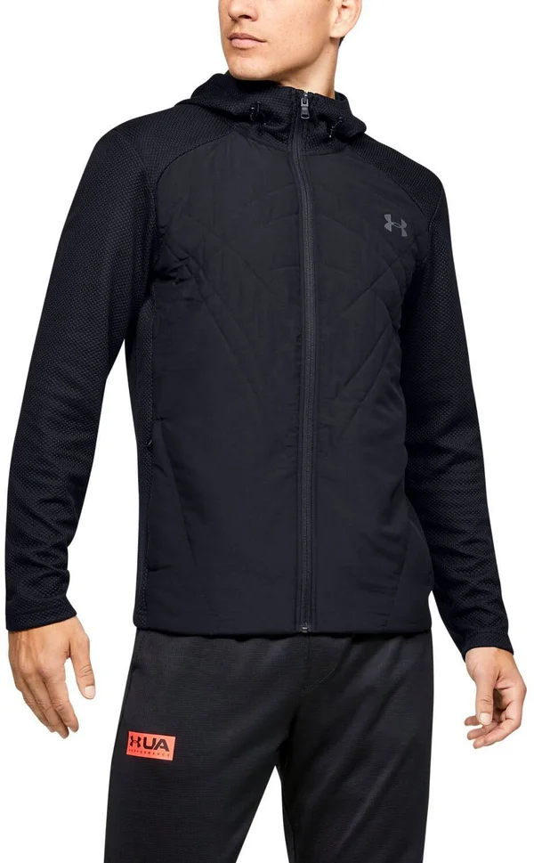 Under Armour Men's ColdGear Sprint Hybrid Jacket Black L
