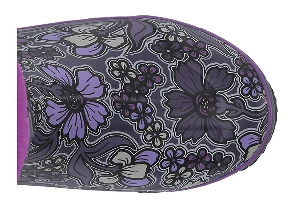 Bogs Classic Tall May Flowers Boot - Women's Purple Multi, 11.0