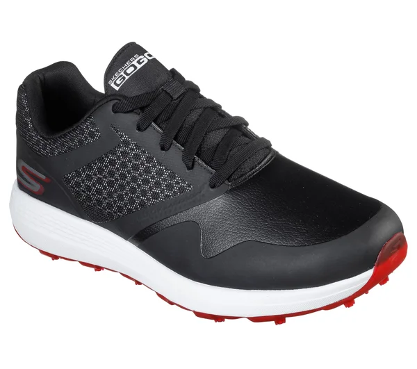 Skechers Men's Go Golf Max Golf Shoes, Black/Red, 11.5