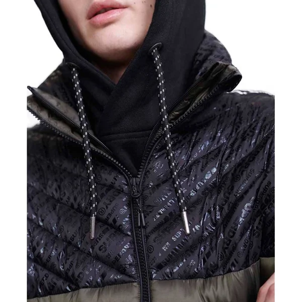 Superdry Colour Block Fuji Jacket - Green - Casual Jackets