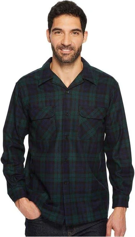 Pendleton Men's Board Shirt - Black Watch Tartan