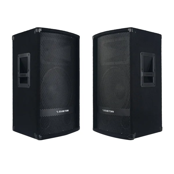 Sound Town 2-Pack 12x22 600W 2-Way Full-Range Passive DJ PA Pro Audio Speaker with Compression Driver for Live Sound - Karaoke, B