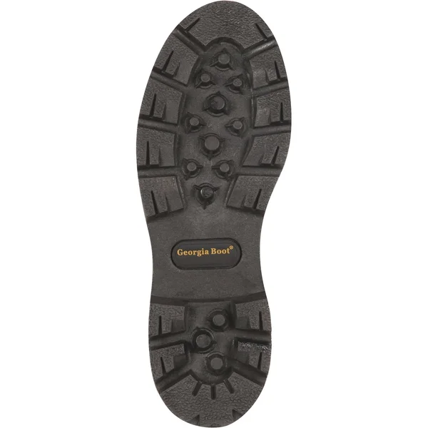 Georgia Boot Men's Homeland Steel Toe Waterproof Work Boot Brown