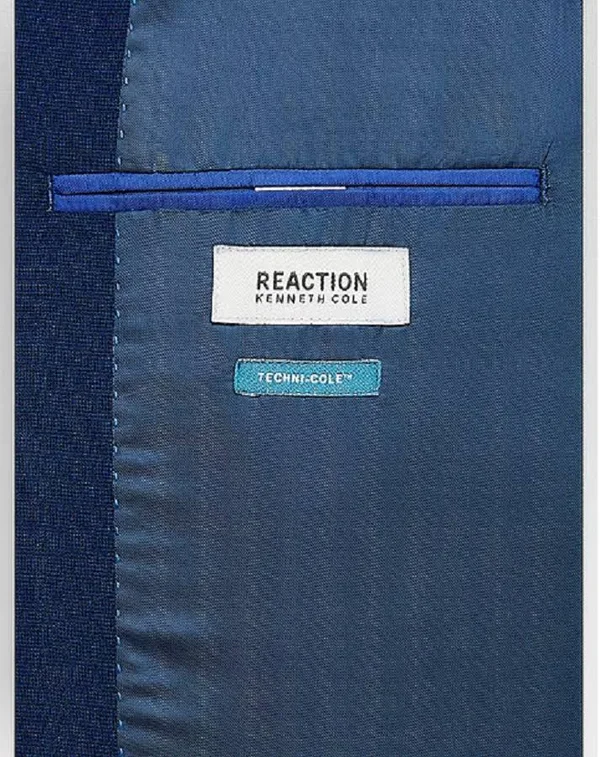 Kenneth Cole New York Slim-Fit Nested Suit - Men's - Size: 44L, Blue