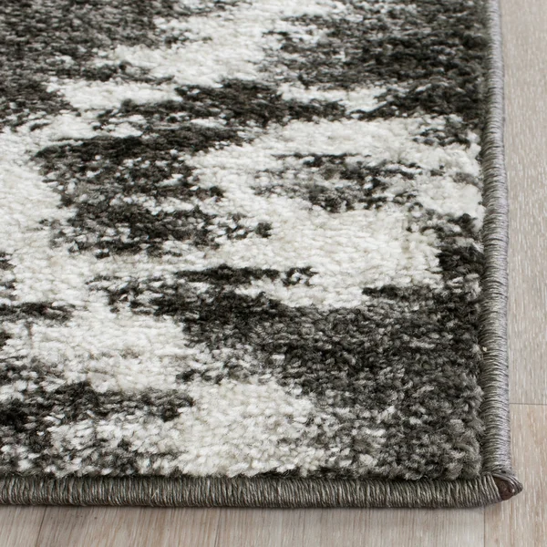 Safavieh Charcoal/Ivory Adirondack 10 ft x 14 ft Area Rug